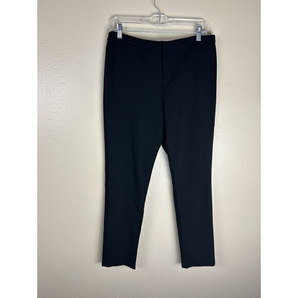 The Reset L Large Black Pant Trousers Straight Career Stretch Commute Capsule - Picture 1 of 4